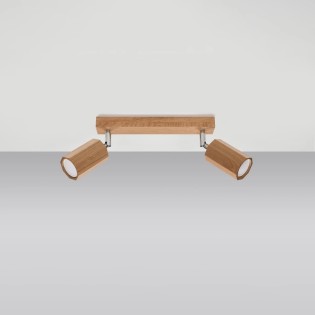 Plafonnier Aslu, 2 lumières