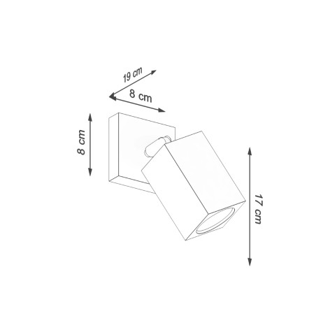 Applique murale Rain