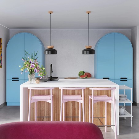 Suspension Aszo, noir