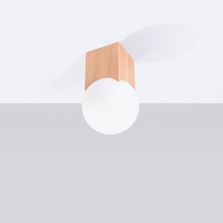 Spot mural Inkodo, bois nature