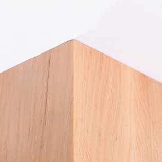 Spot mural Inkodo, bois nature