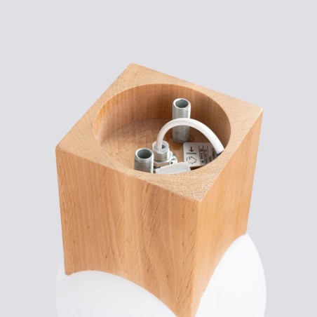 Spot mural Inkodo, bois nature