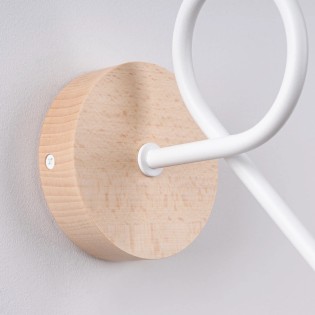 Applique murale Laramo, blanc