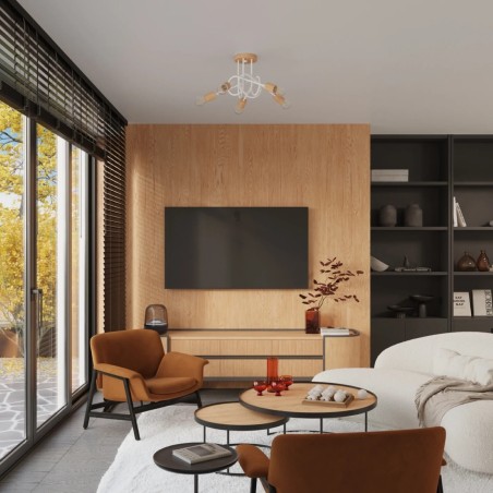 Applique murale Laramo, blanc