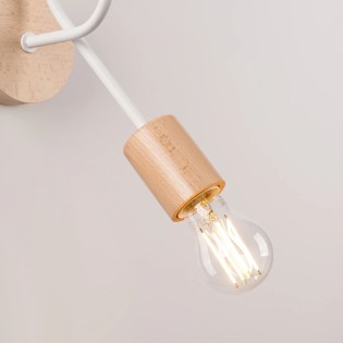 Applique murale Laramo, blanc