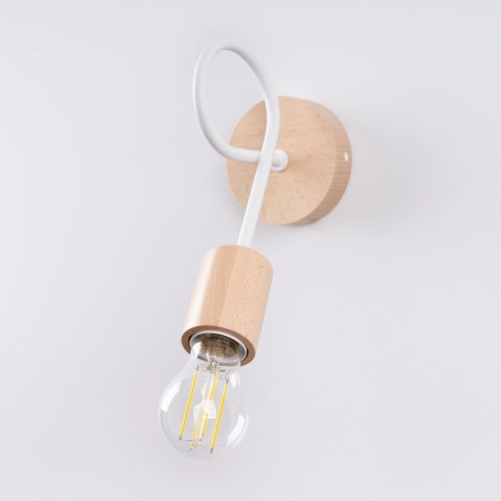 Applique murale Laramo, blanc