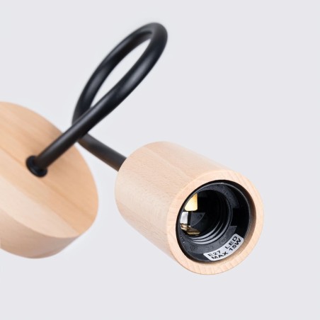 Applique murale Laramo, noir