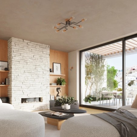 Applique murale Zano, noir