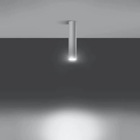 Spot en saillie Vaza blanc 30