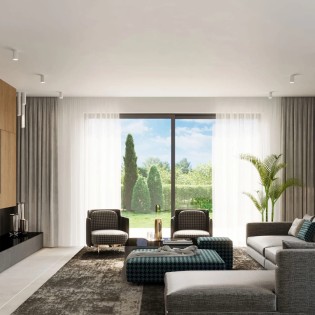 Spot en saillie Vaza blanc 60