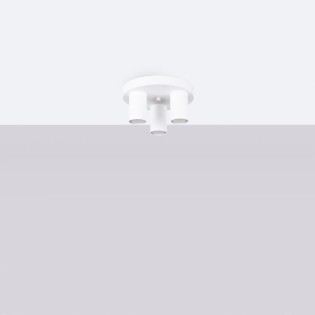 Plafonnier Vaza, blanc, 3 lumières