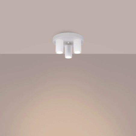 Plafonnier Vaza, blanc, 3 lumières
