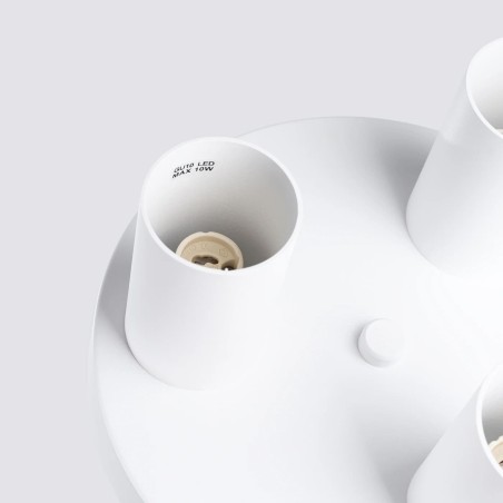 Plafonnier Vaza, blanc, 3 lumières