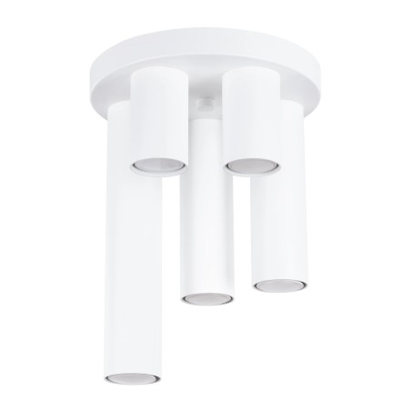 Plafonnier Vaza, blanc, 5 lumières