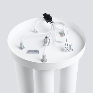 Plafonnier Vaza, blanc, 5 lumières