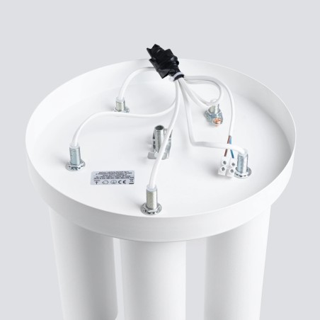 Plafonnier Vaza, blanc, 5 lumières