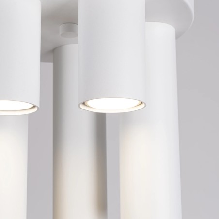 Plafonnier Vaza, blanc, 5 lumières