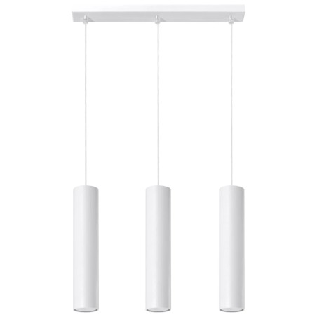 Suspension Vaza, blanc, 3 lumières