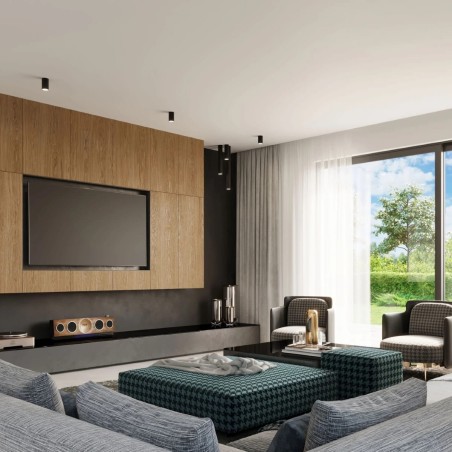 Spot en saillie Vaza noir 10