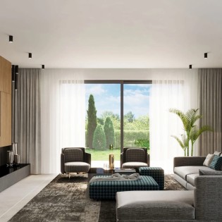 Spot en saillie Vaza noir 10