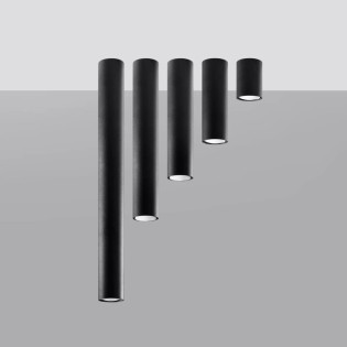 Spot en saillie Vaza noir 40