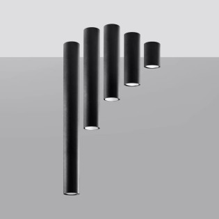 Spot en saillie Vaza noir 60