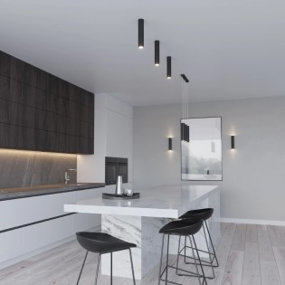 Applique murale Vaza, noir,...