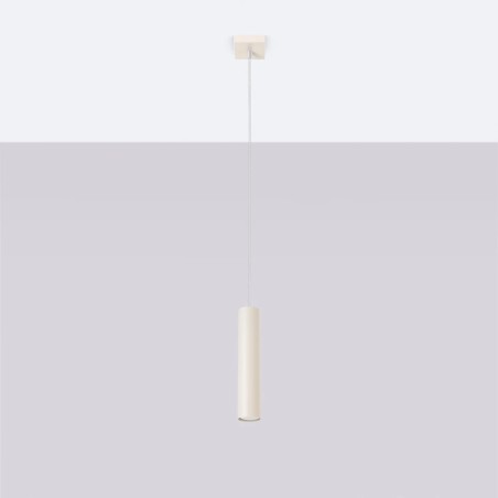 Suspension Vaza, beige, 1 lumière