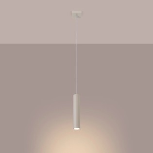 Suspension Vaza, beige, 1 lumière
