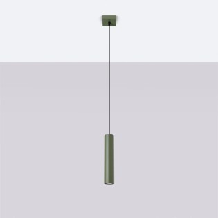 Suspension Vaza, vert olive, 1 lumière