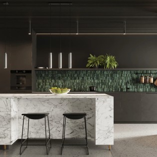 Suspension Vaza, chrome, 1 lumière