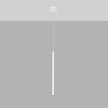 Suspension Vacu, blanc, 1 lumière