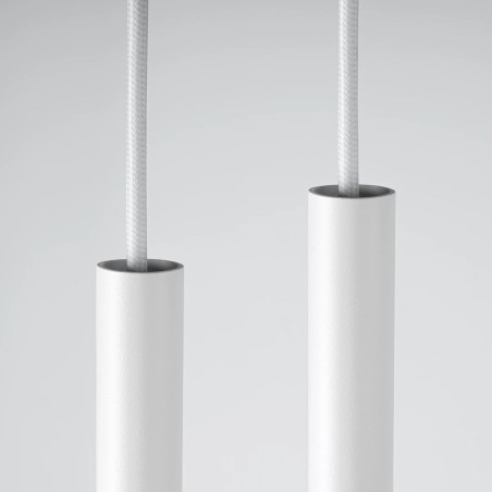 Suspension Vacu, blanc, 2 lumières