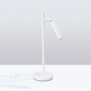Lampe de table Vacu, blanc