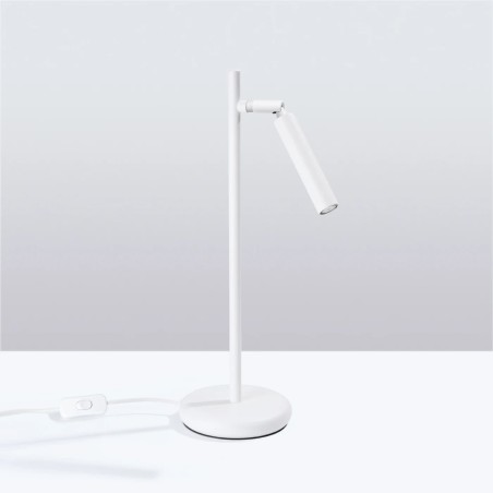 Lampe de table Vacu, blanc