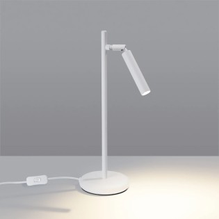 Lampe de table Vacu, blanc