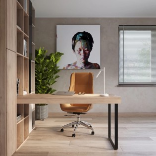 Lampe de table Vacu, blanc