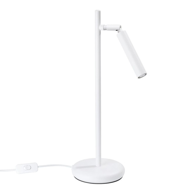 Lampe de table Vacu, blanc