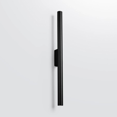 Applique murale Vacu, noir, 2 lumières