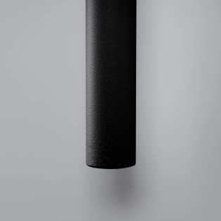 Applique murale Vacu, noir, 2 lumières