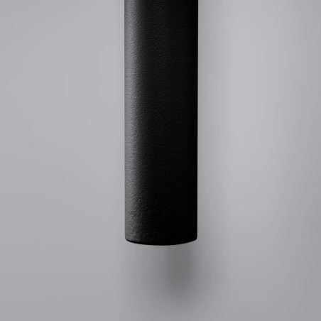 Applique murale Vacu, noir, 2 lumières