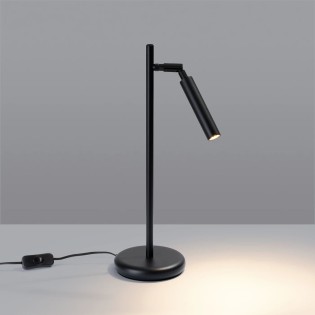 Lampe de table Vacu, noir