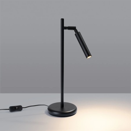 Lampe de table Vacu, noir