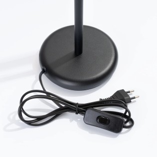 Lampe de table Vacu, noir