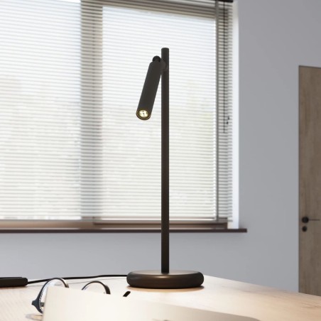 Lampe de table Vacu, noir