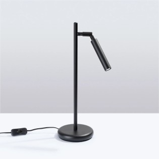 Lampe de table Vacu, noir