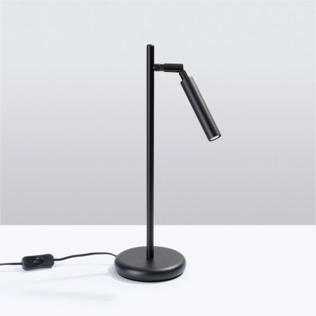 Lampe de table Vacu, noir