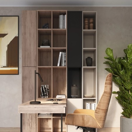 Lampe de table Vacu, noir