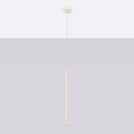 Suspension Vacu, beige, 1 lumière