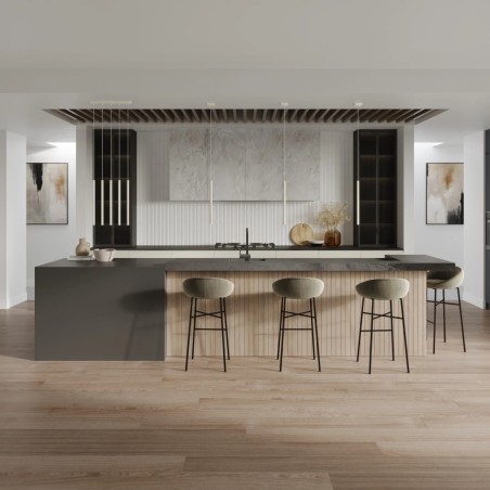 Suspension Vacu, beige, 1 lumière